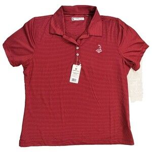 GOLF Shirt PINEHURST 1895 PUTTERBOY Cherrywood LinksTech Size L NEW w/ Tag Polo